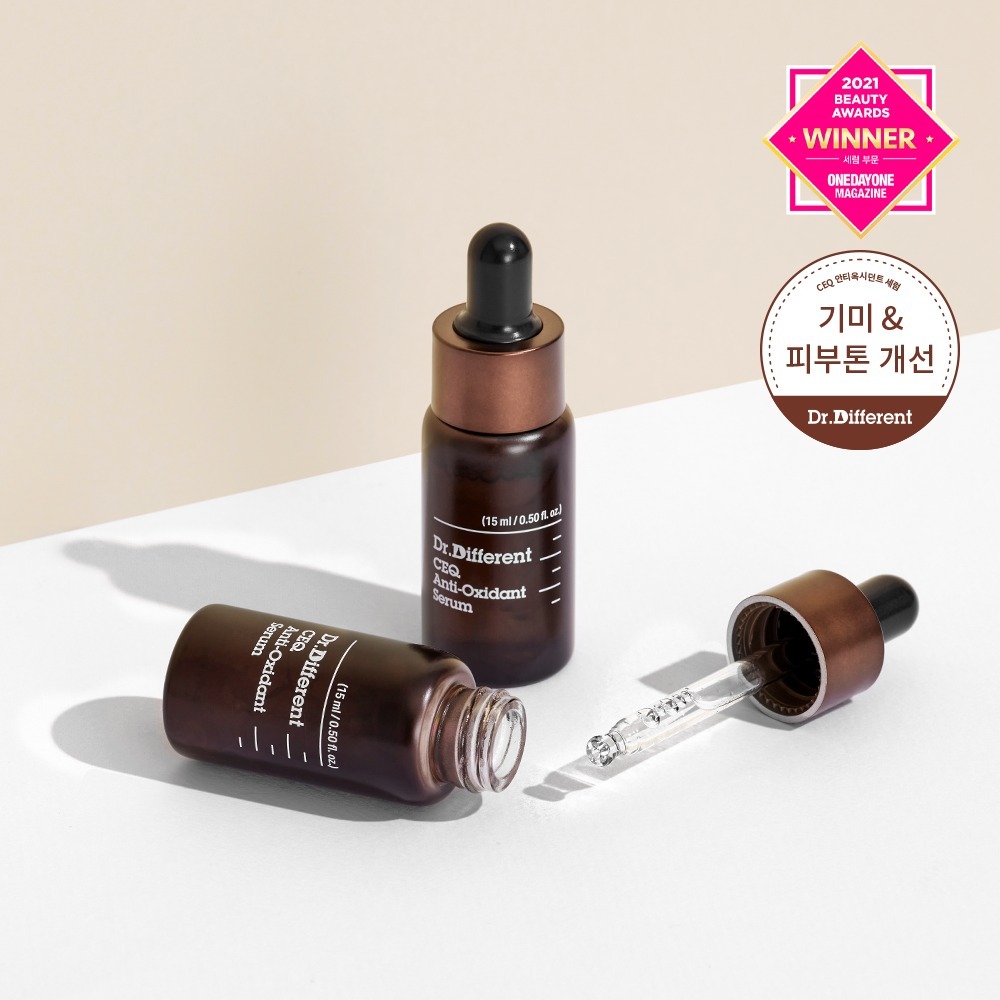 Drdifferent CEQアンチオキシダントセラム15ml(2個入り)