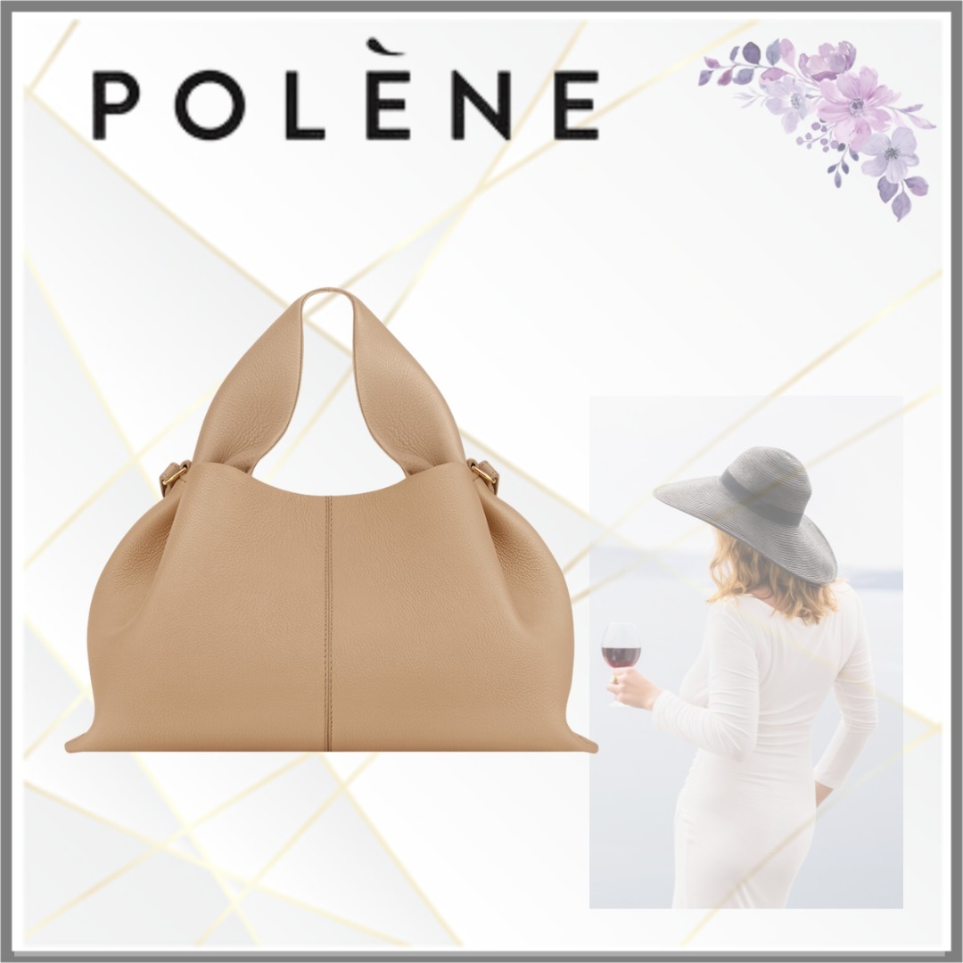 Polène | バッグ - Numéro Neuf - ベージュ テクスチャード