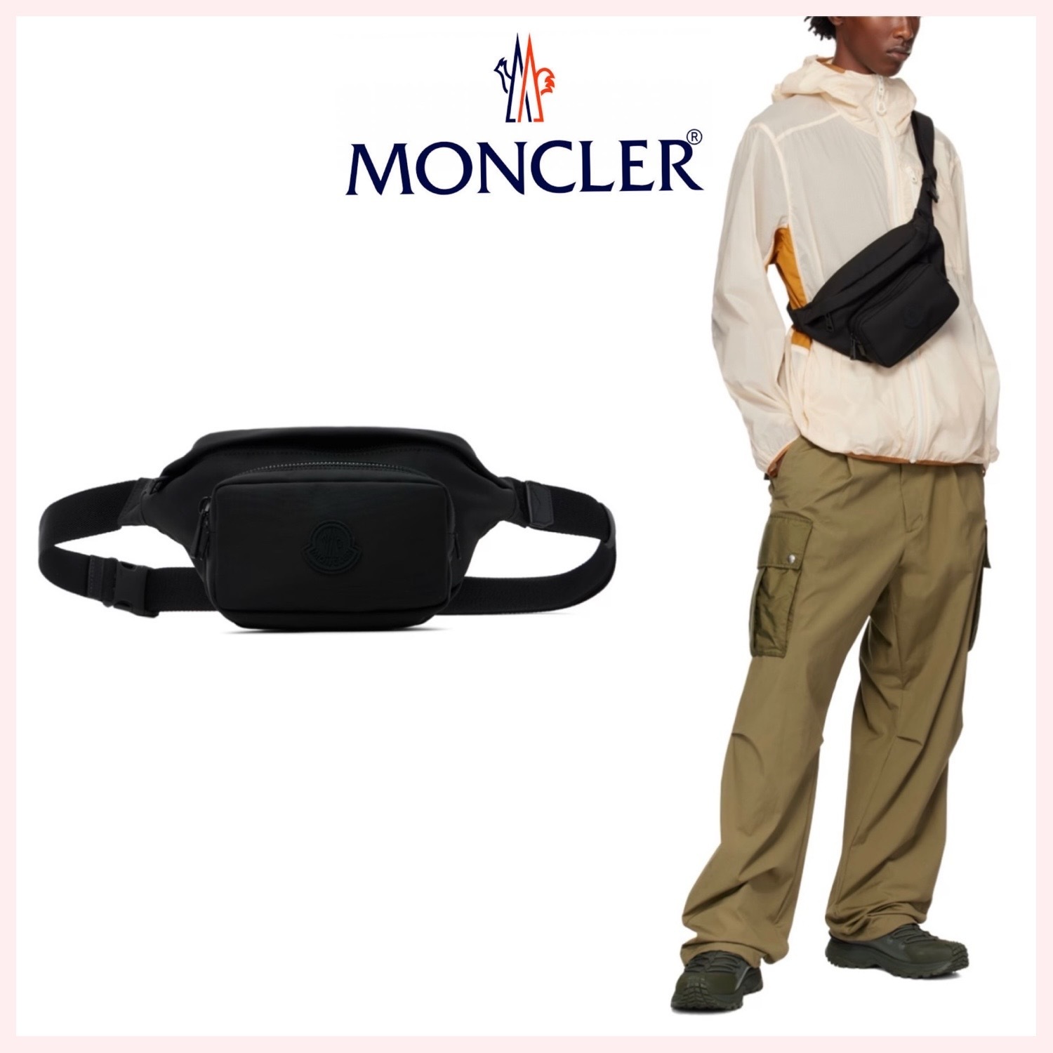★MONCLER★関税込♪NEW♪Durance ベルトバッグ