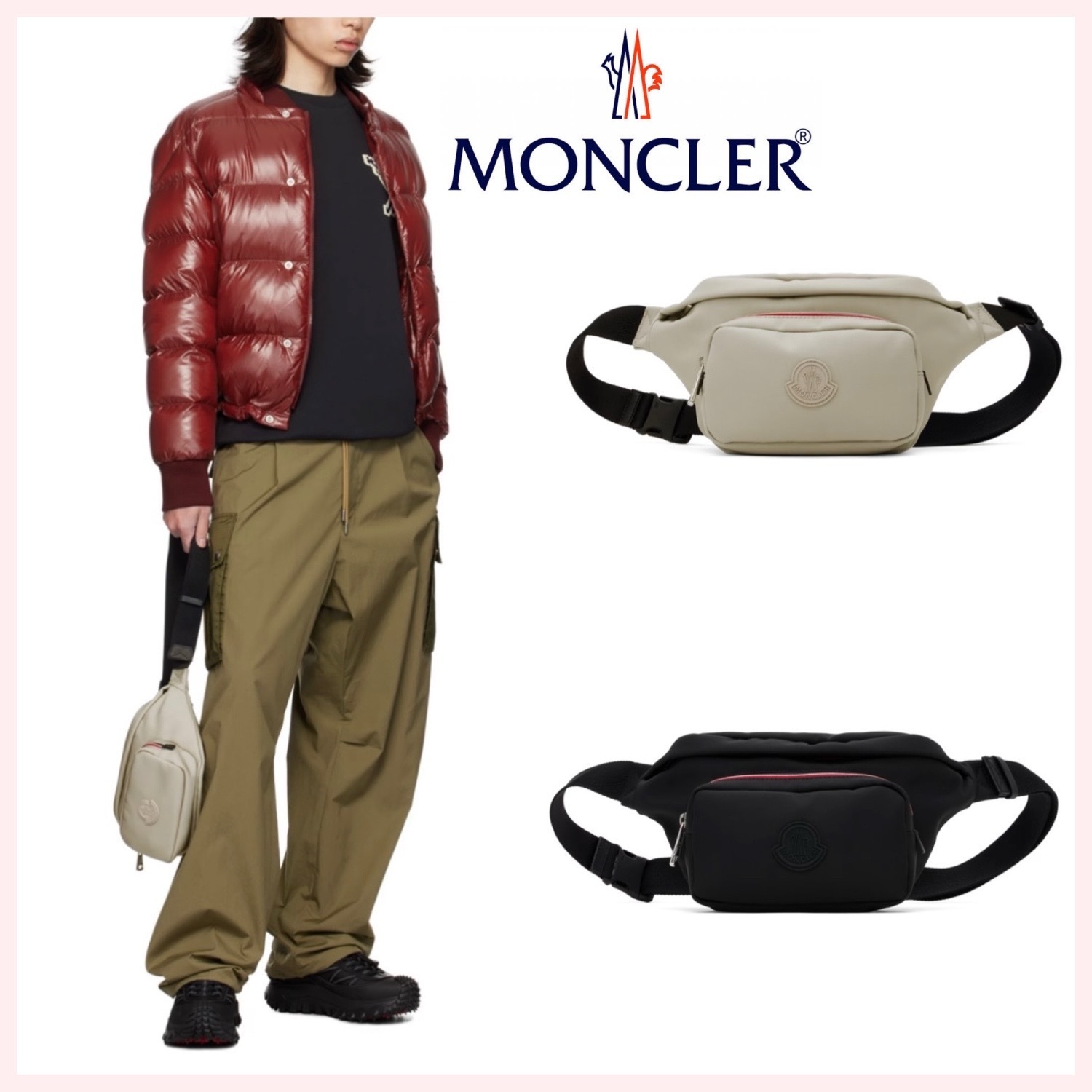 ★MONCLER★関税込♪日本未入荷♪Durance ベルトバッグ