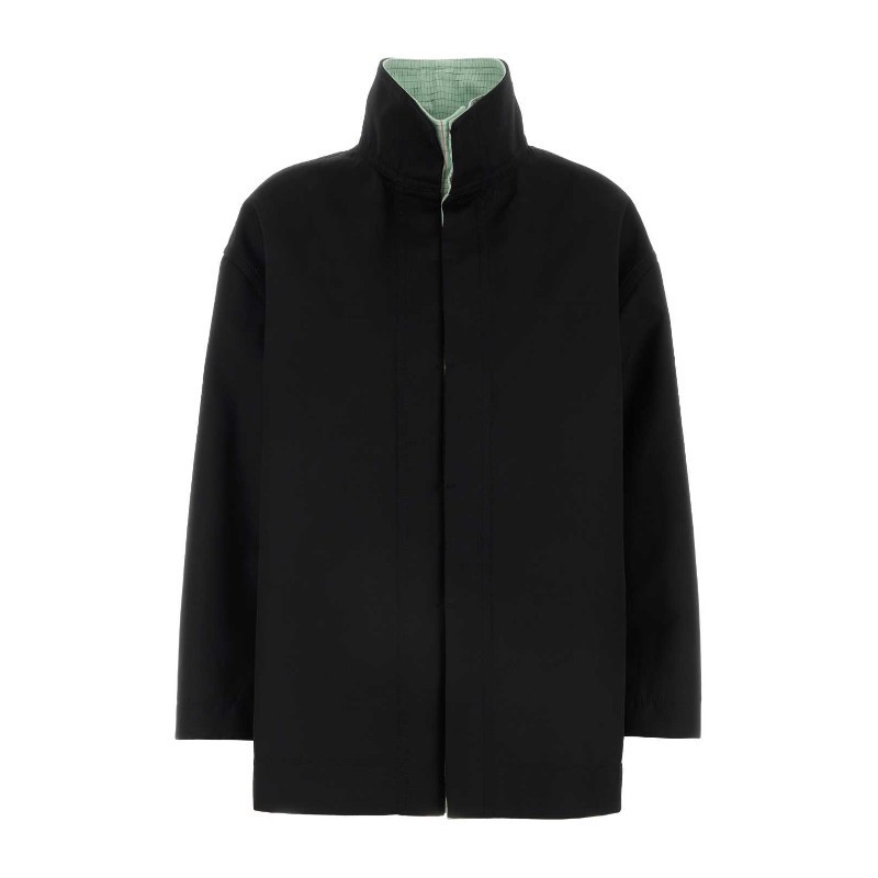 ジャケット BOTTEGA VENETA FW24 Black wool jacket (805488V4VF0 1016)