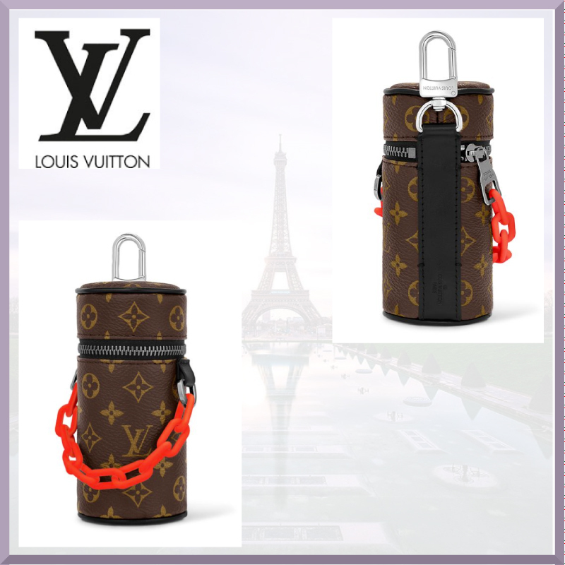 【LOUIS VUITTON】モノグラムバレルポーチバッグチャーム