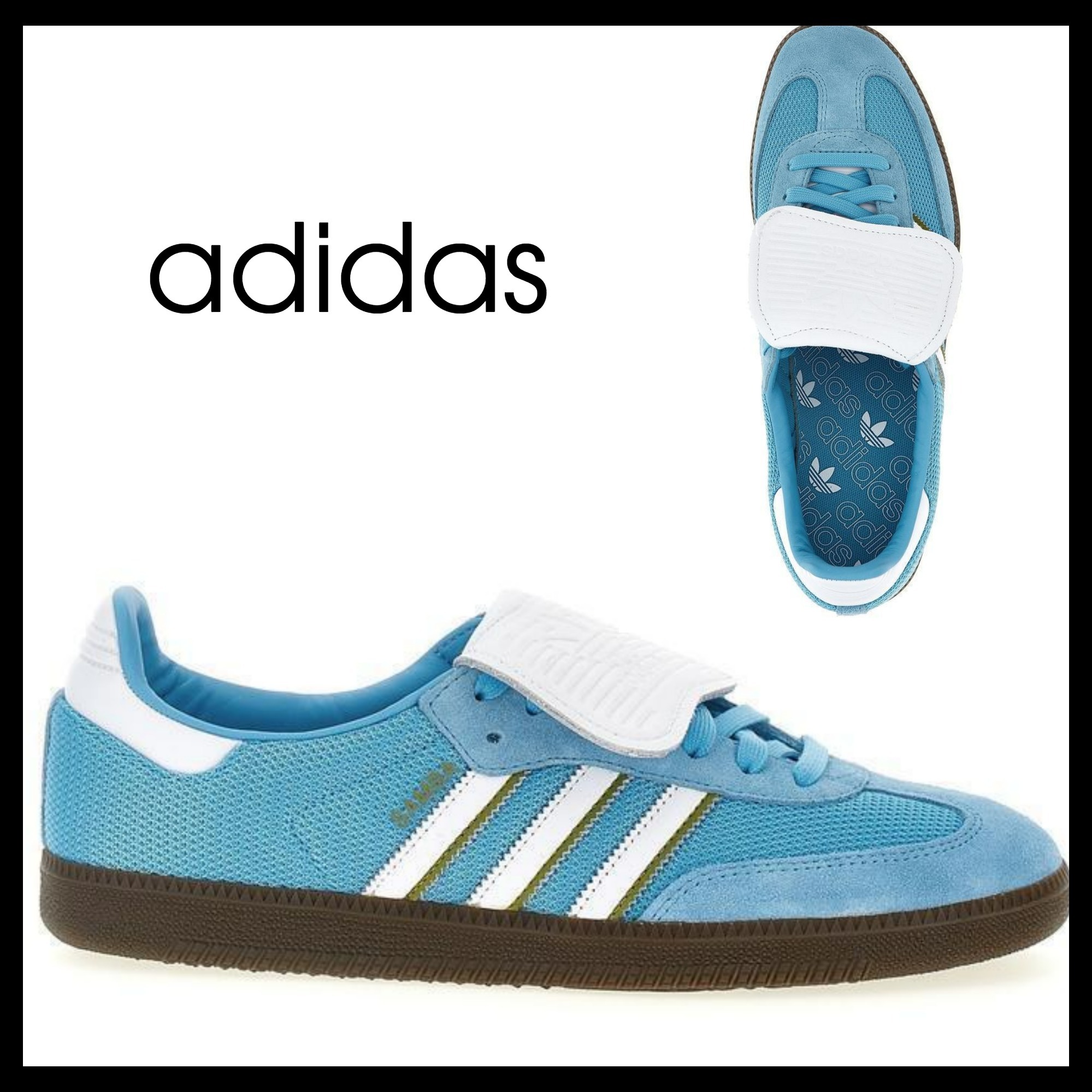 【adidas】Samba OG Shoes スニーカー スエード ブルー