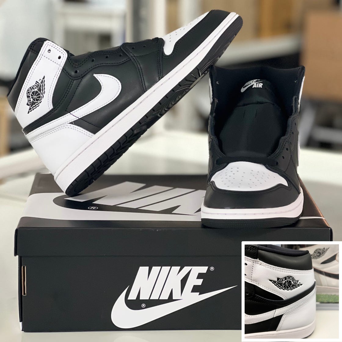 【NIKE】 Jordan 1 Retro High OG Black White