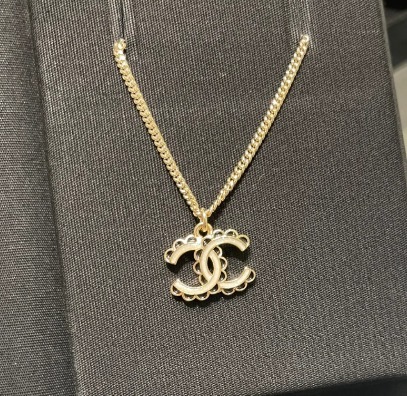 《使い勝手◎シンプル》CHANEL ネックレス フラワーペタル風