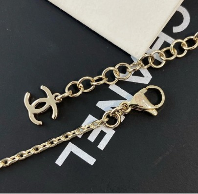 《煌めく☆リボンモチーフデザインが素敵》CHANEL ネックレス