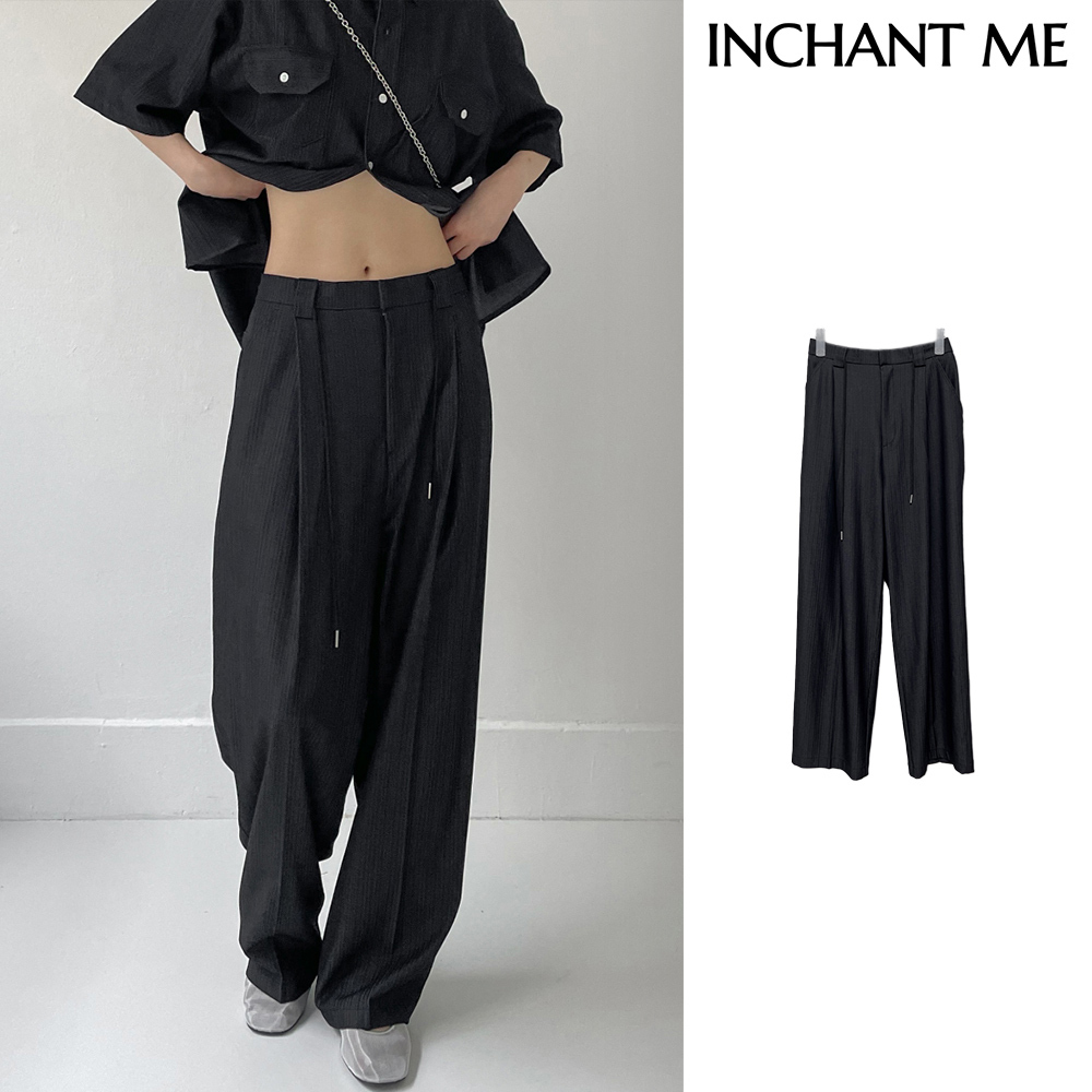 【INCHANT ME】[SET] Stripe Tencel set-up