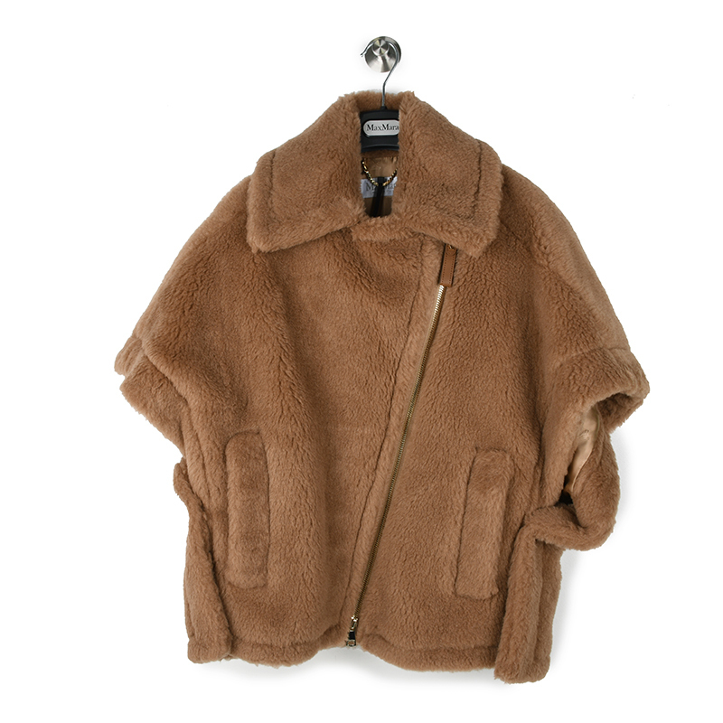 MaxMara マックスマーラ NEWMANTO テディベア ケープジャケット