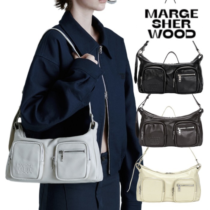 韓国人気【MARGE SHERWOOD】OUTPOCKET HOBO アウトポケットホボ