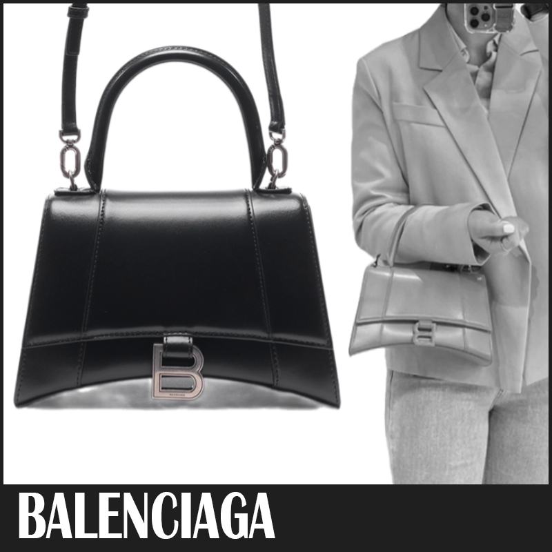 ☆送料関税込☆BALENCIAGA Hourglass スモールハンドバッグ☆