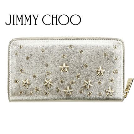 ゴールド（金色）系 Jimmy Choo(ジミーチュウ) 長財布