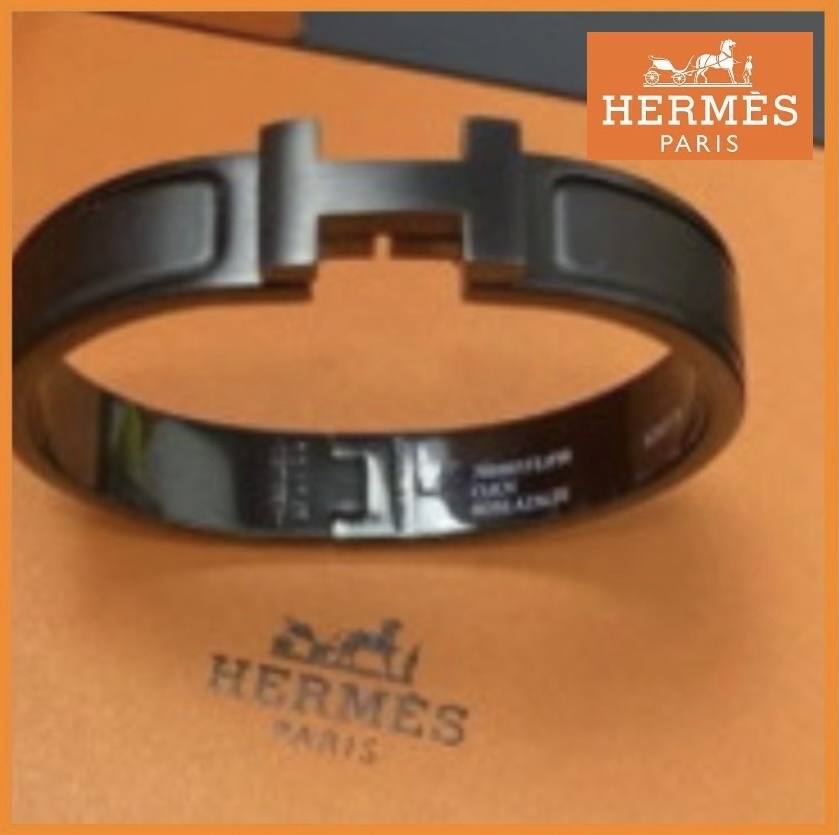 〈お洒落ブレスレット♪〉HERMES ブレスレット クリックHH