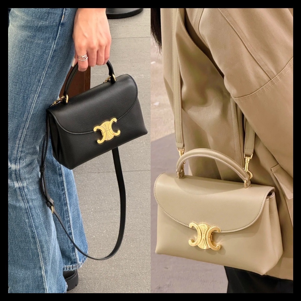 【NEW限定品】 上品なデザイン♪】CELINE ティーン ニノ バッグ (CELINE バッグ