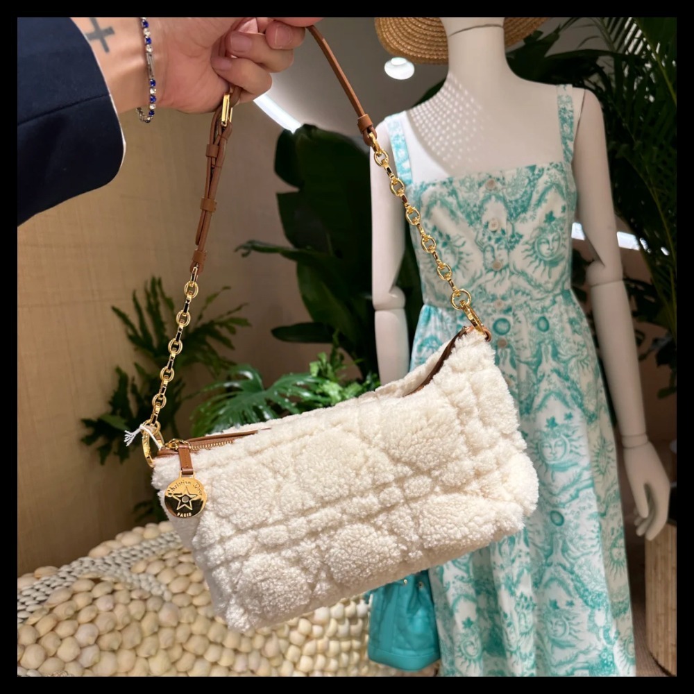 【モコモコが可愛い♪】Dior★Diorstar ホーボーバッグ