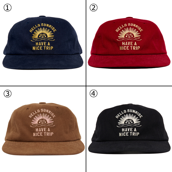 Hello Sunrise】HS VTG Arch Logo Relaxed Fit Cap〜キャップ