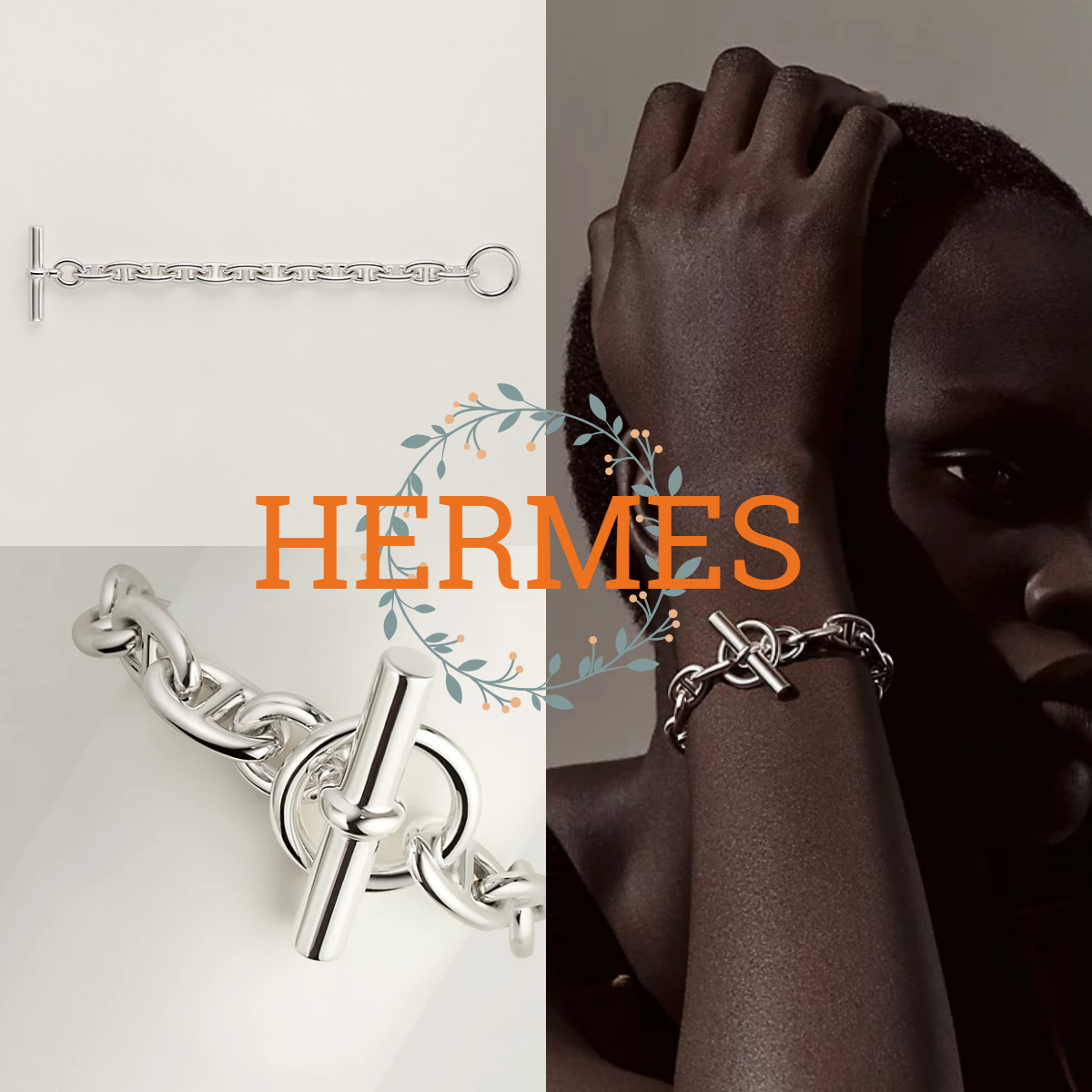 在庫確保率高め*Hermes*シェーヌダンクルブレスレット*MMサイズ