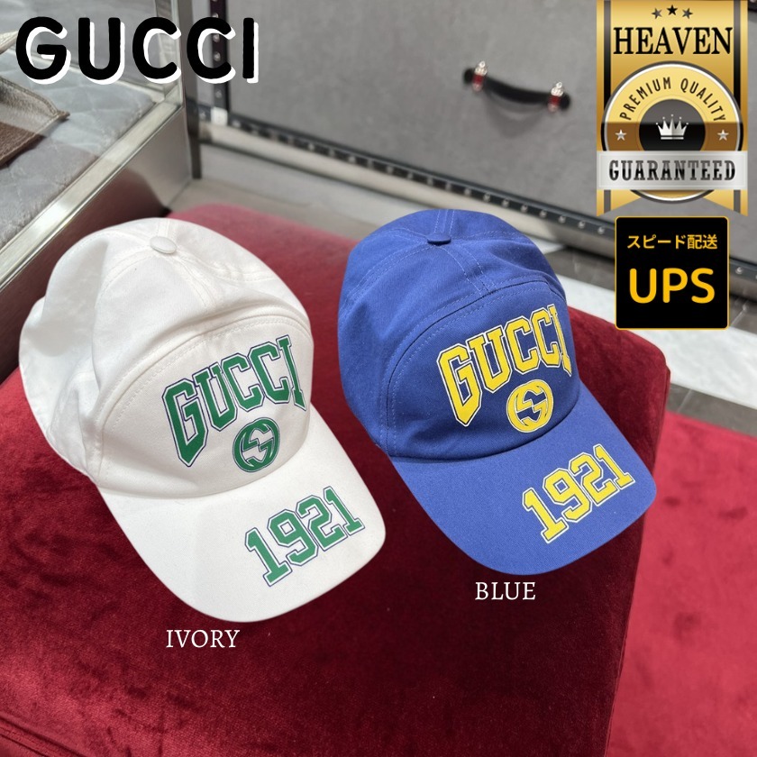 6万取引突破★UPS速達便！【GUCCI】773135_ベースボールキャップ
