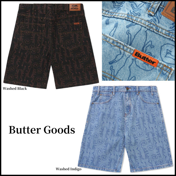 [Butter Goods]* Scorpion Denim Shorts *デニム ショートパンツ
