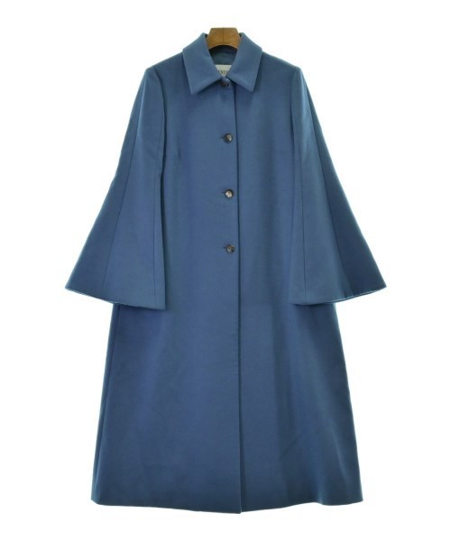 VALENTINO ヴァレンティノ ステンカラーコート 青 4602624G0021