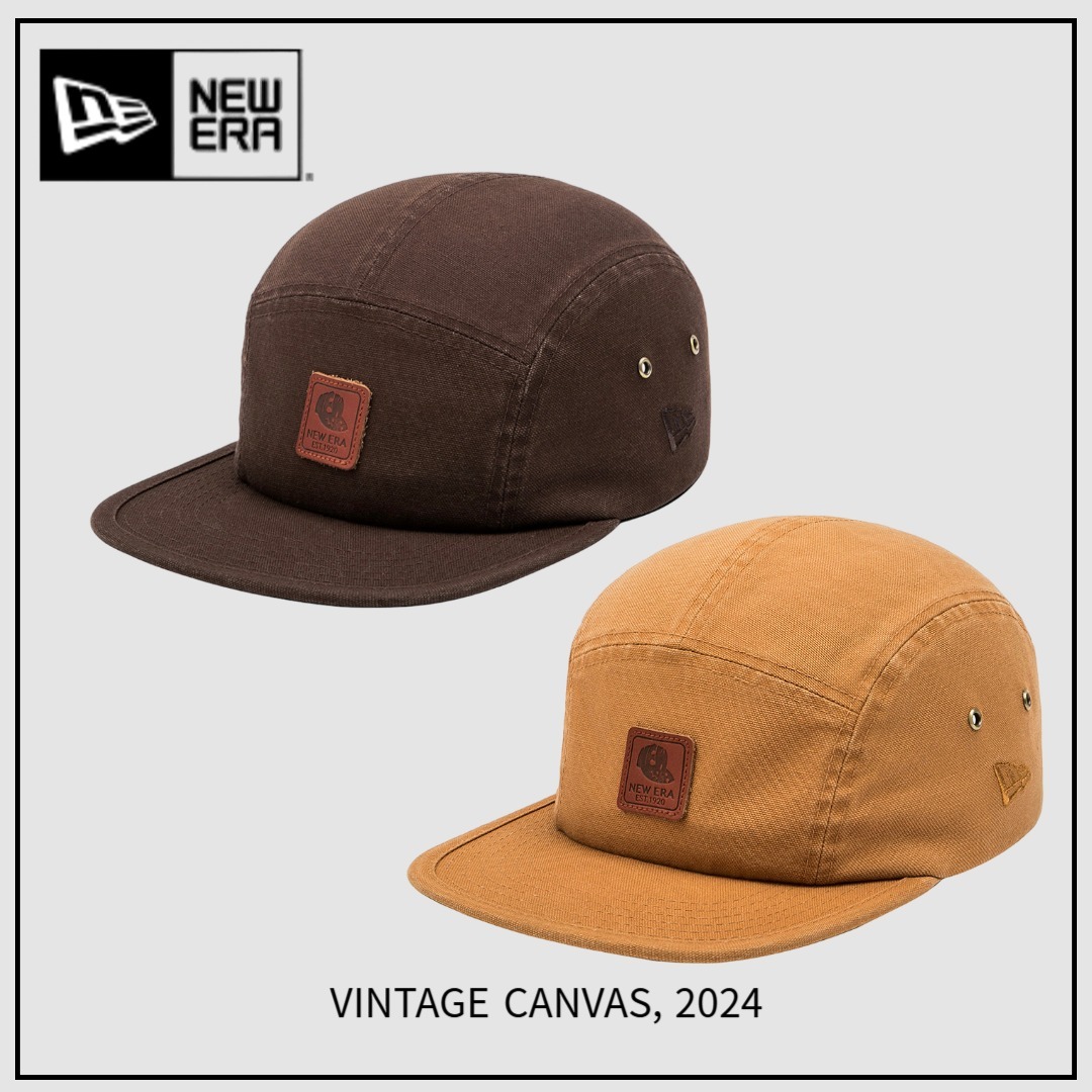 【韓国】ニューエラ■VINTAGE CANVAS■追跡送料込