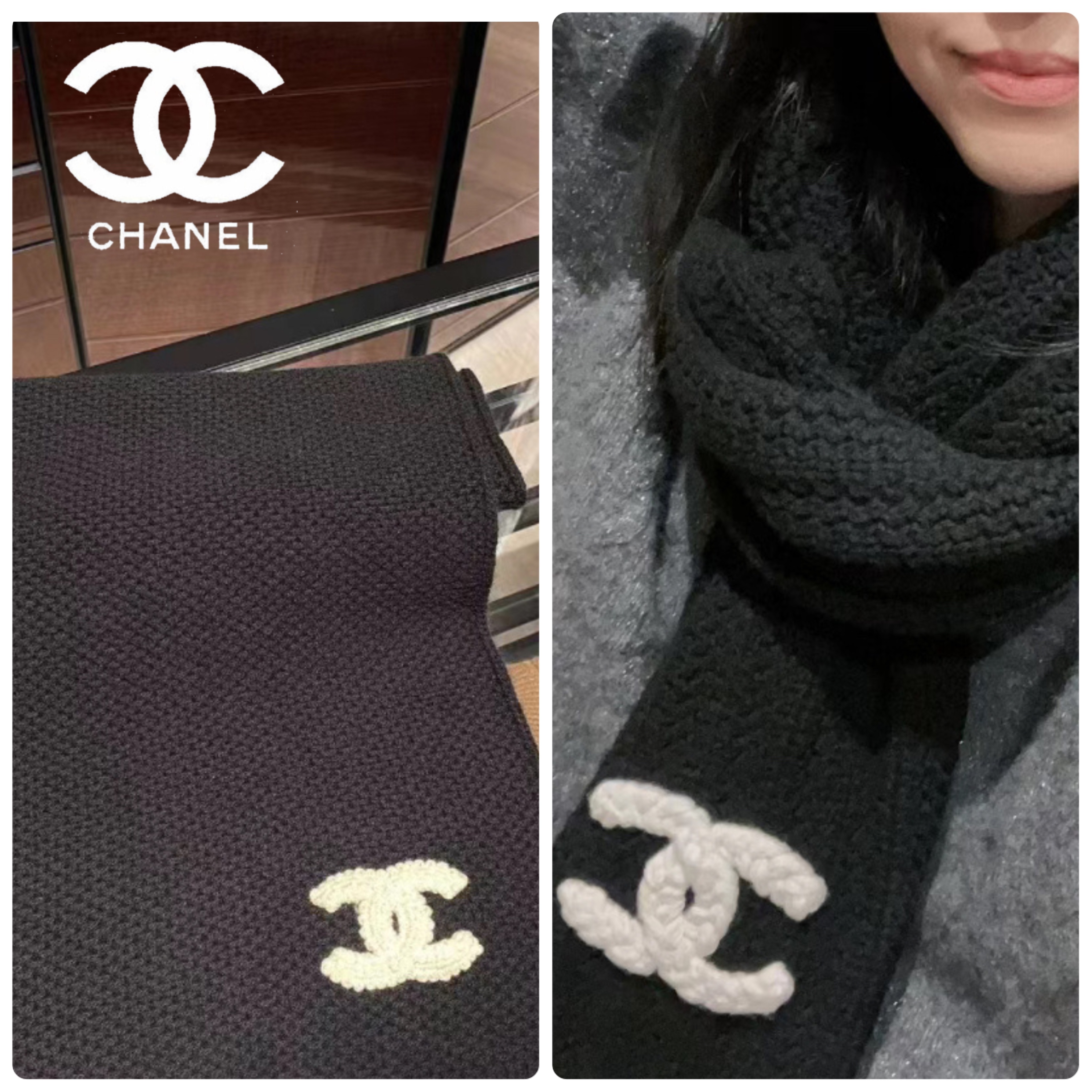 ◆ふわもこCCが映える◆CHANEL マフラー 24B