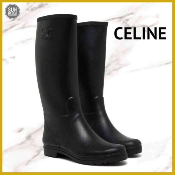 ☆CELINE☆トリオンフ ロング レインブーツ