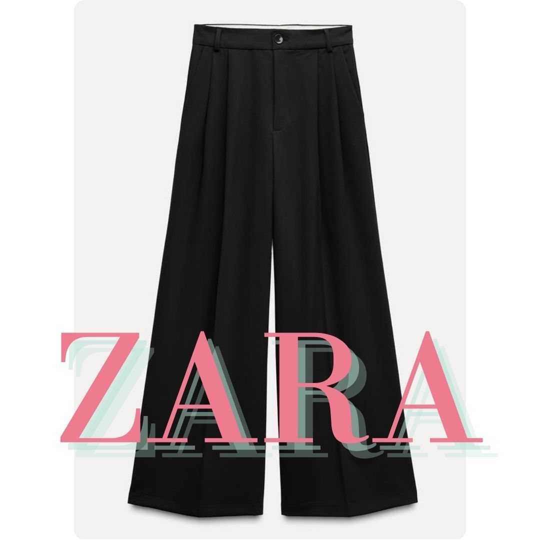 ZARA ダブルプリーツパンツ 1255/506