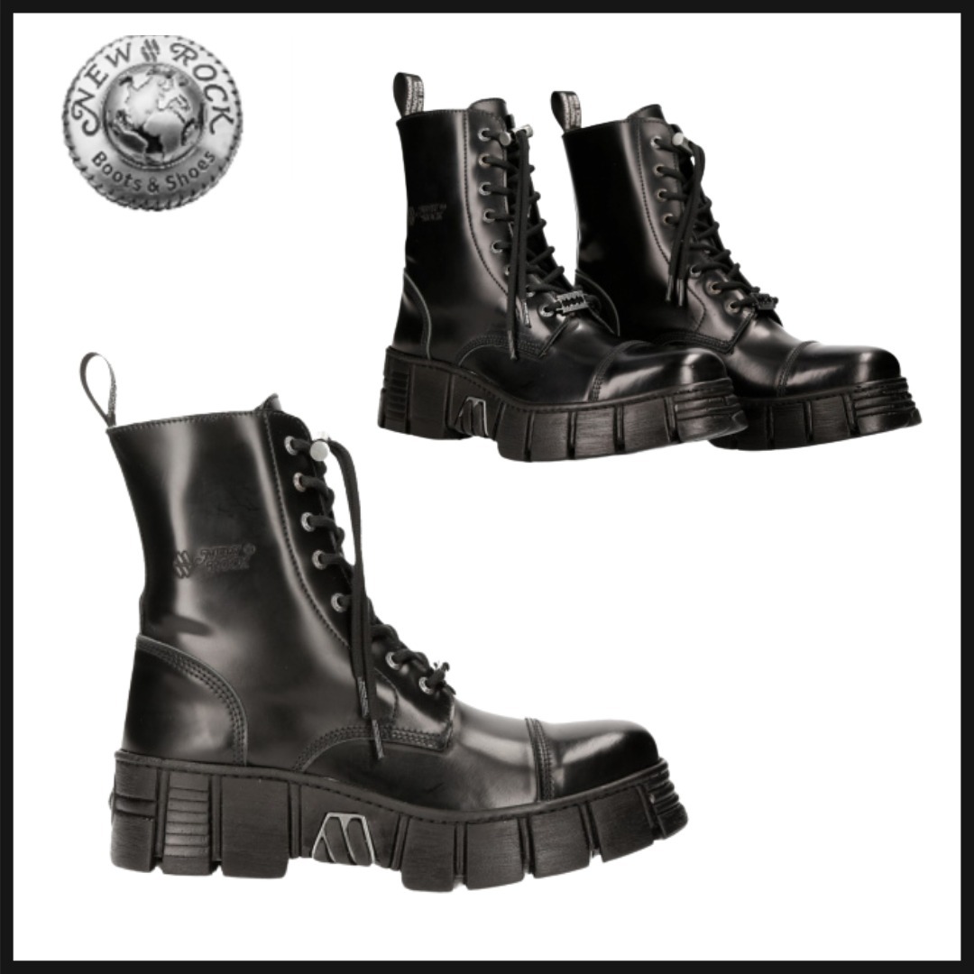 【NEWROCK】M-WALL126N-C1 厚底 関税込