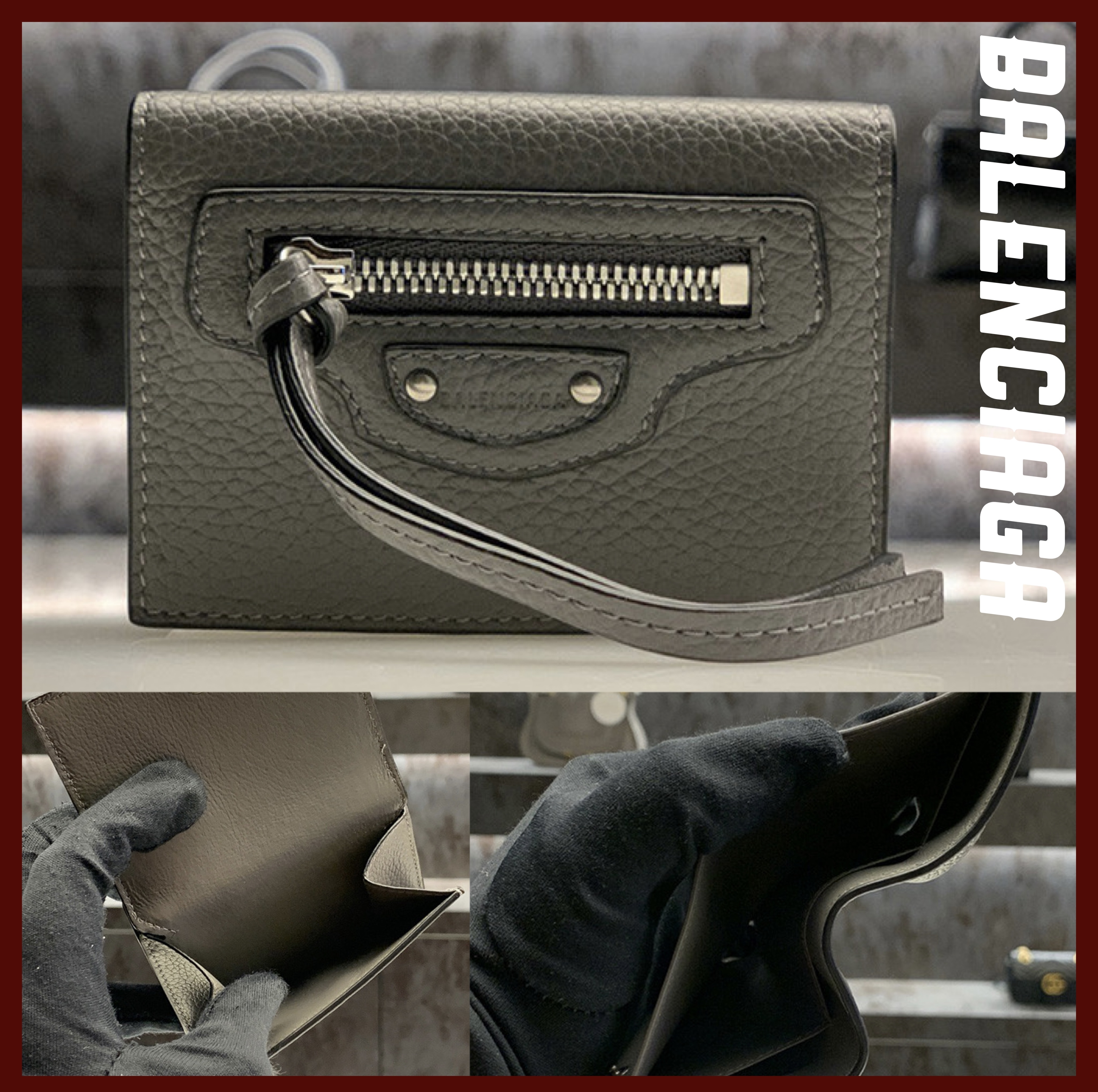 【関税込み】 ☆BALENCIAGA☆ NEO CLASSIC ミニウォレット
