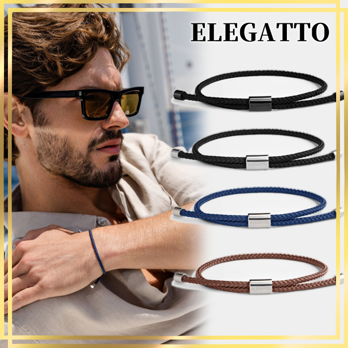 国内発送☆ELEGATTO☆セーラー マリンナイロン ブレスレット☆