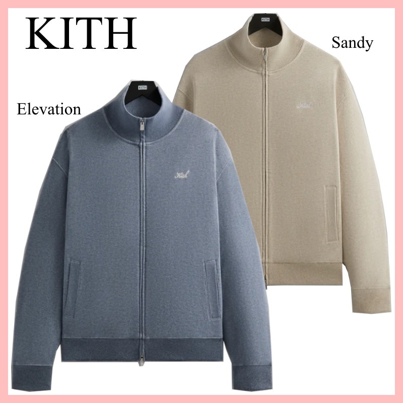 KITH フリース Wyona フルジップ Sandy Elevation 送料込み