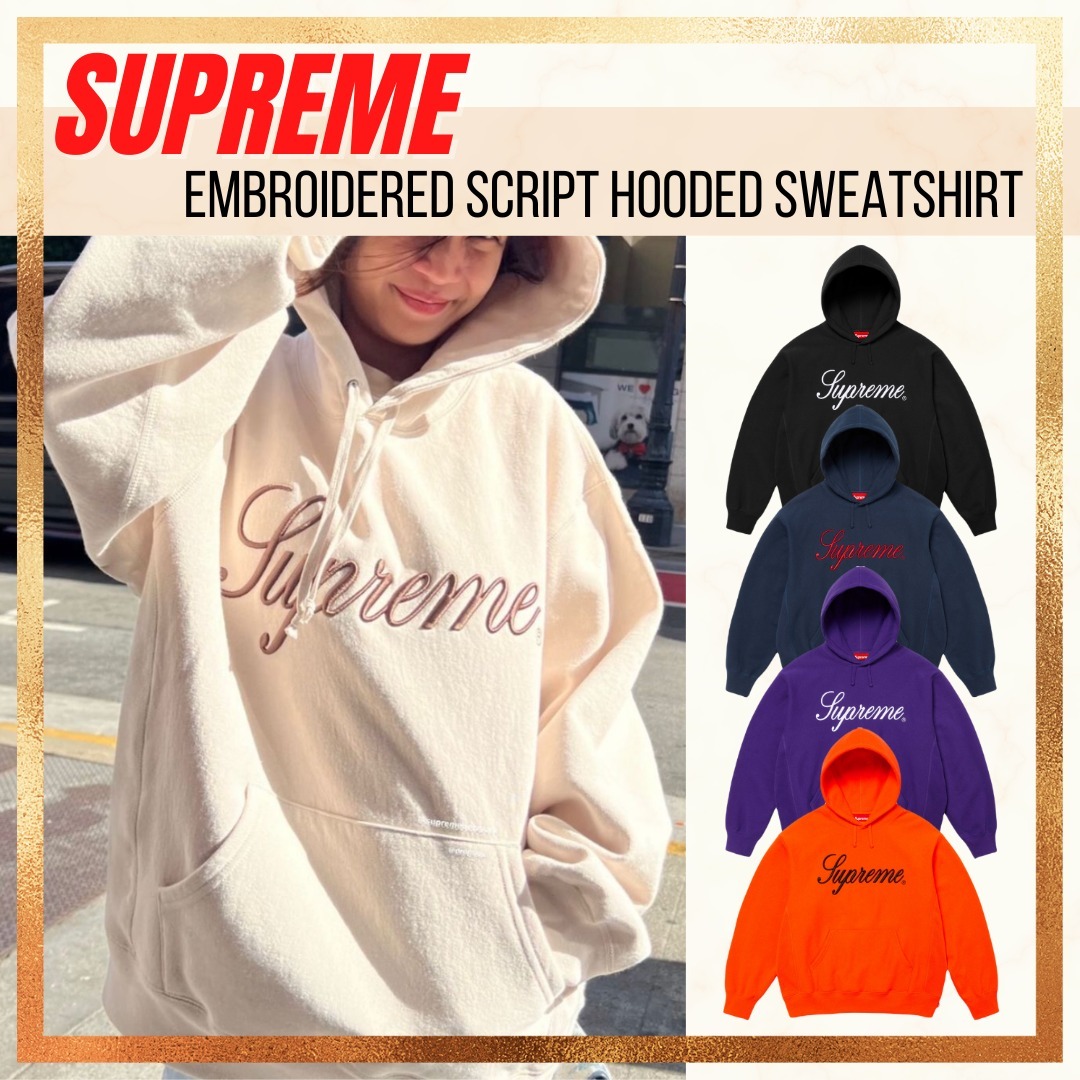 {Supreme} シュプリーム フーディ Hoodie 送料関税込み