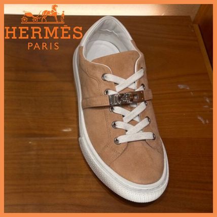 【おしゃれ★エレガント】HERMES スニーカー ベージュ ベージュ系 22cm HERMES(エルメス) スニーカー(レディース