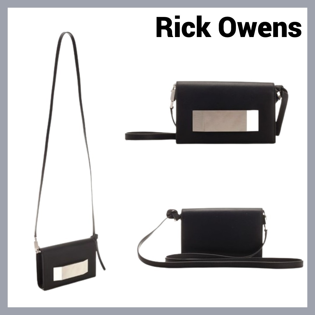 【Rick Owens】レザー クラッチ（ブラック）