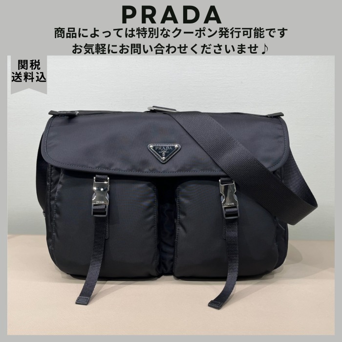 PRADA◆ショルダーバッグ 1BD738 ZOT 関税送料込