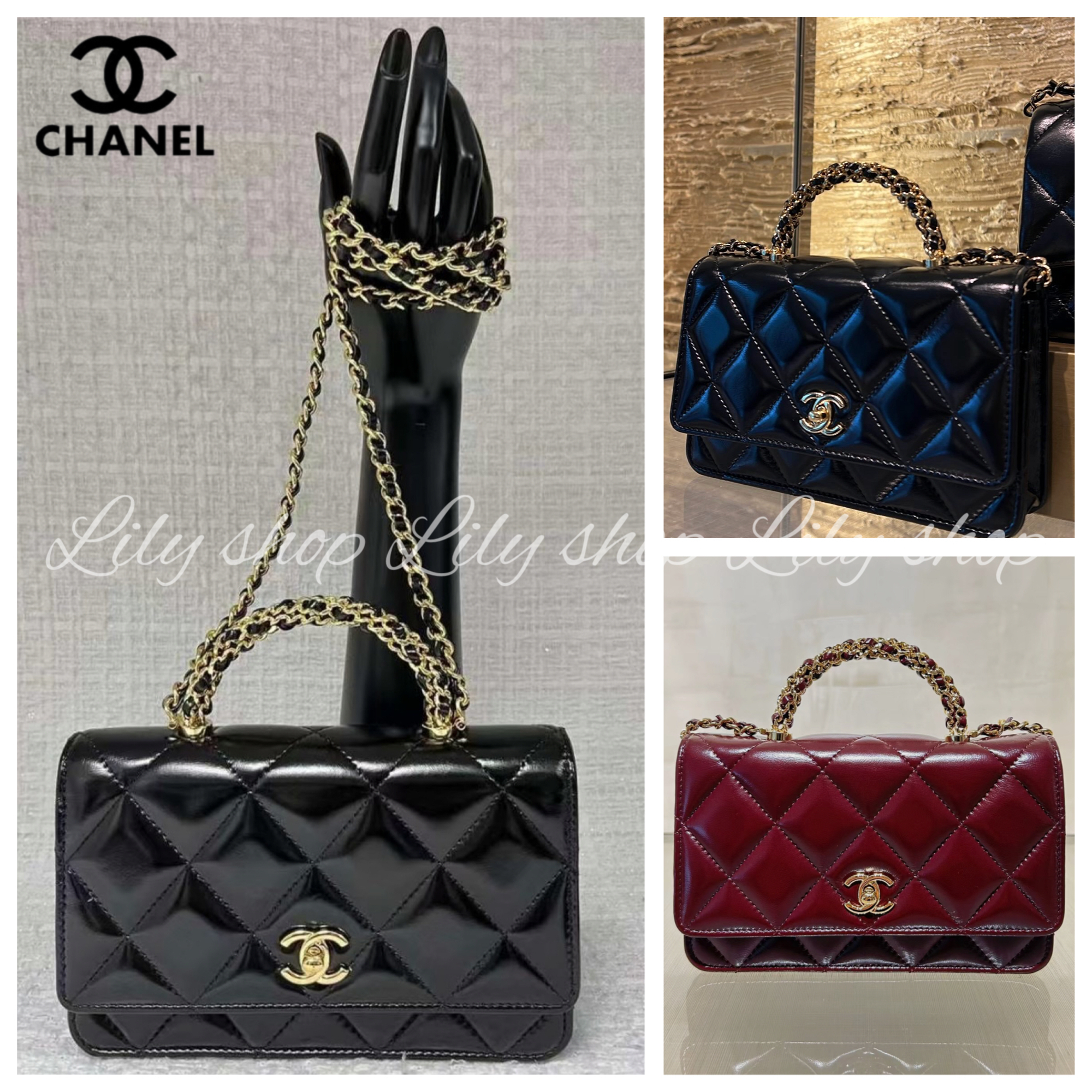 お洒落コーデに◎【CHANEL】チェーンウォレット