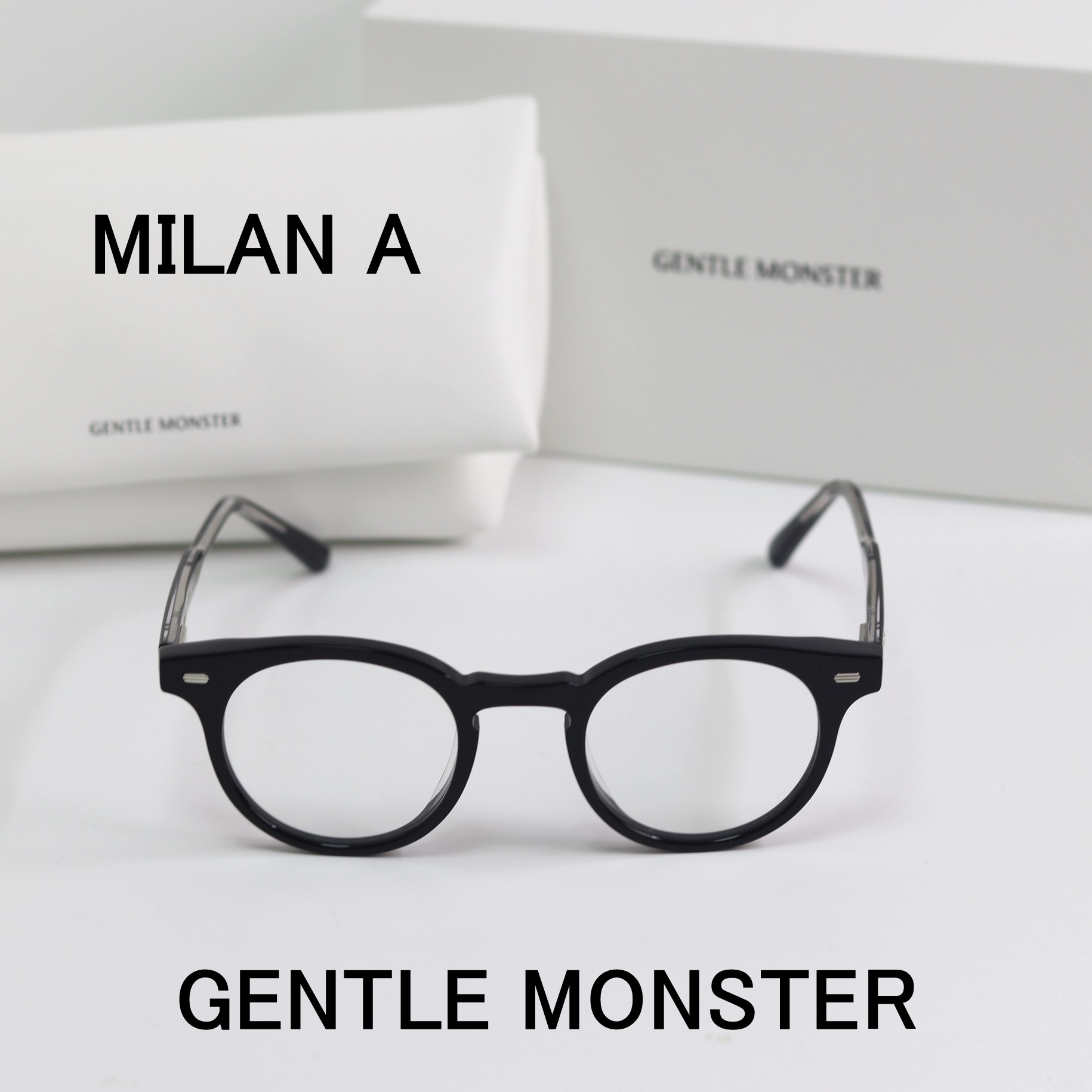 Gentle Monster ユニセックス 純正 人気メガネ MILAN A