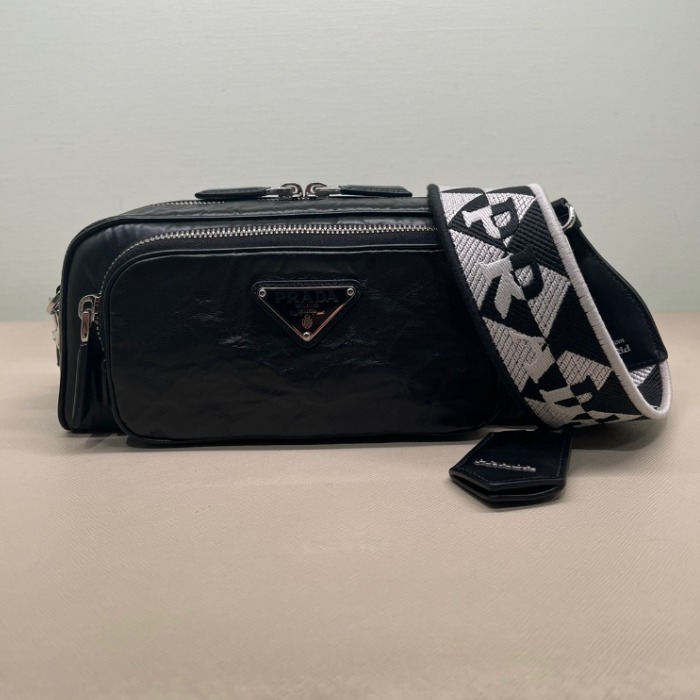 PRADA◇ナッパ アンティーク ショルダー 1BH198 UVL 関税送料込
