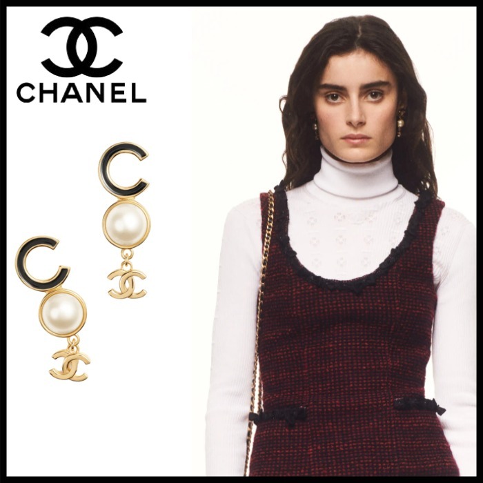 【揺れる♪かわいい】CHANEL ピアス