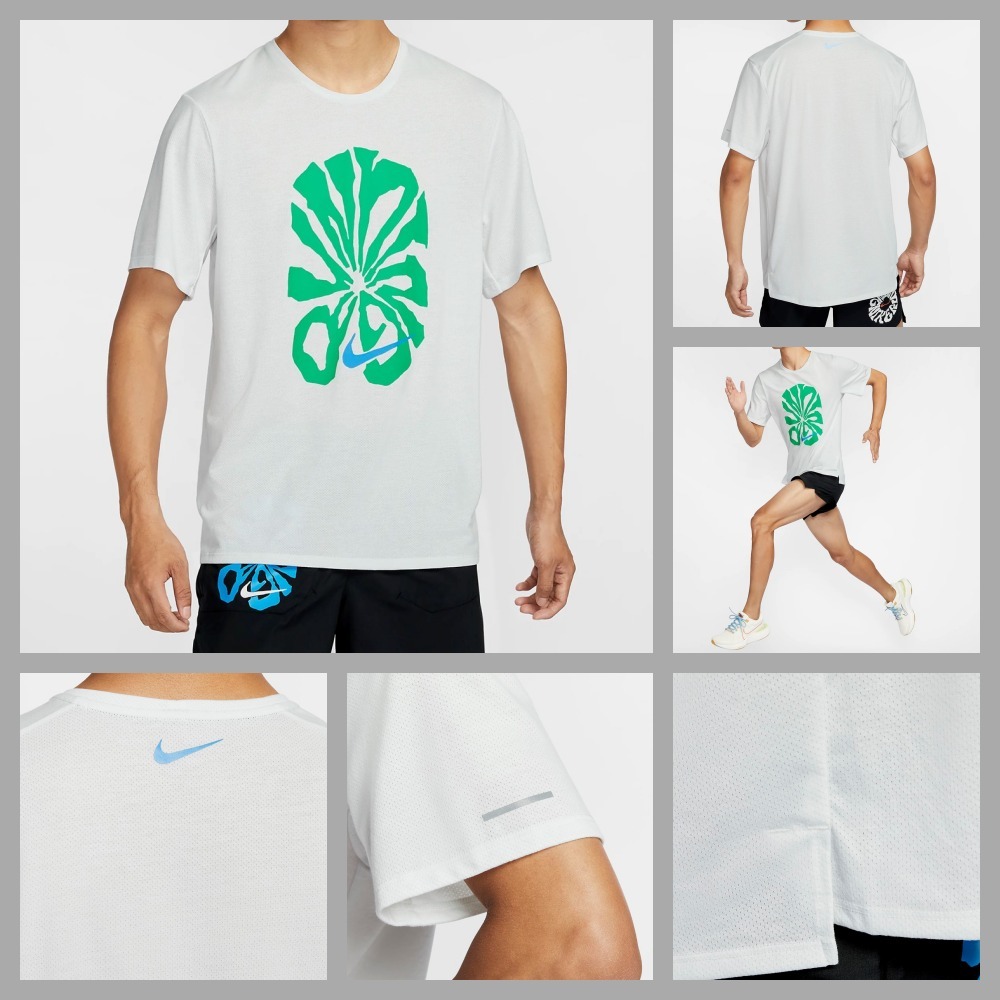 【Nike】◆ドライフィットライズ 365 ランニングトップ◆WHITE◆