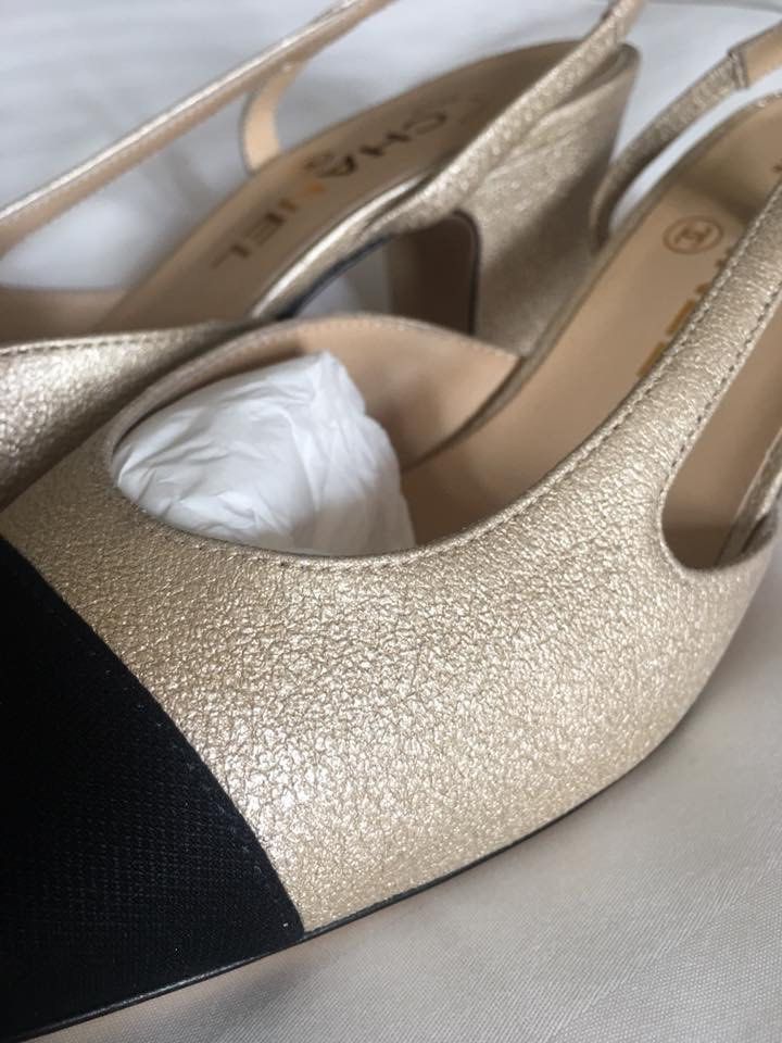 上品スタイルに♪【CHANEL】スリングバックパンプス パンプス、スリングバック - シューズ | CHANEL
