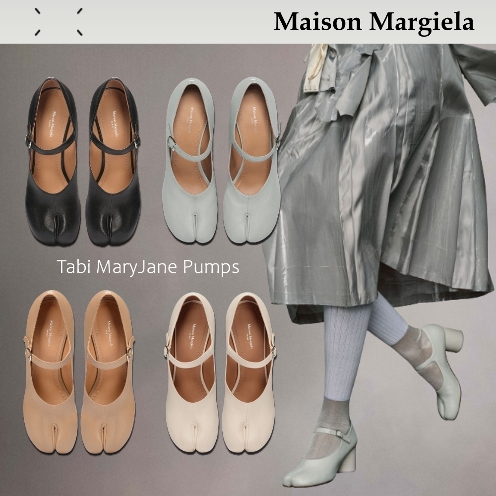Maison Margiela■TABI 革メリジェーンパンプス