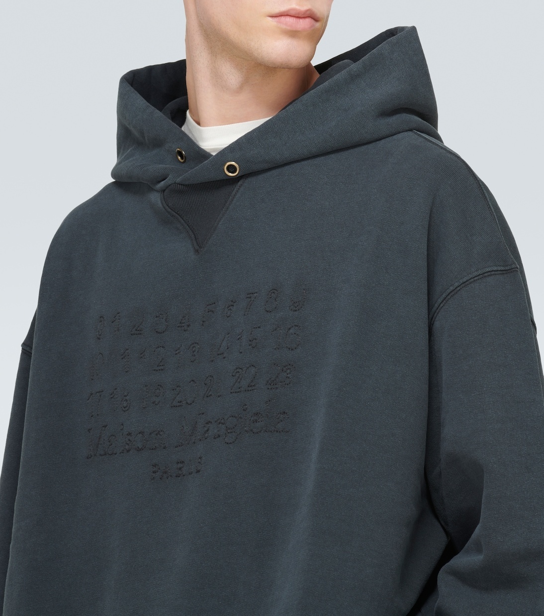 ◆Maison Margiela◆ロゴ入りコットン・ジャージー・パーカー◆ Amazon.co.jp: [MM6 Maison Margiela] パーカー ジップアップ