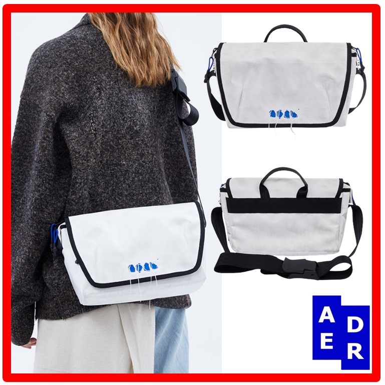 ★人気★【Ader Error】★Trace Admore Crossbody Bag Whit.e★