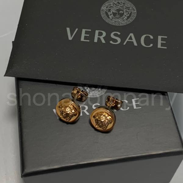 【関税込】VERSACE ヴェルサーチェ◆メデューサ スタッド ピアス