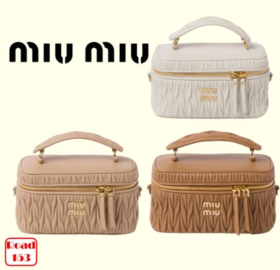 MiuMiu ★マテラセナパ 革製 ショルダーバッグ