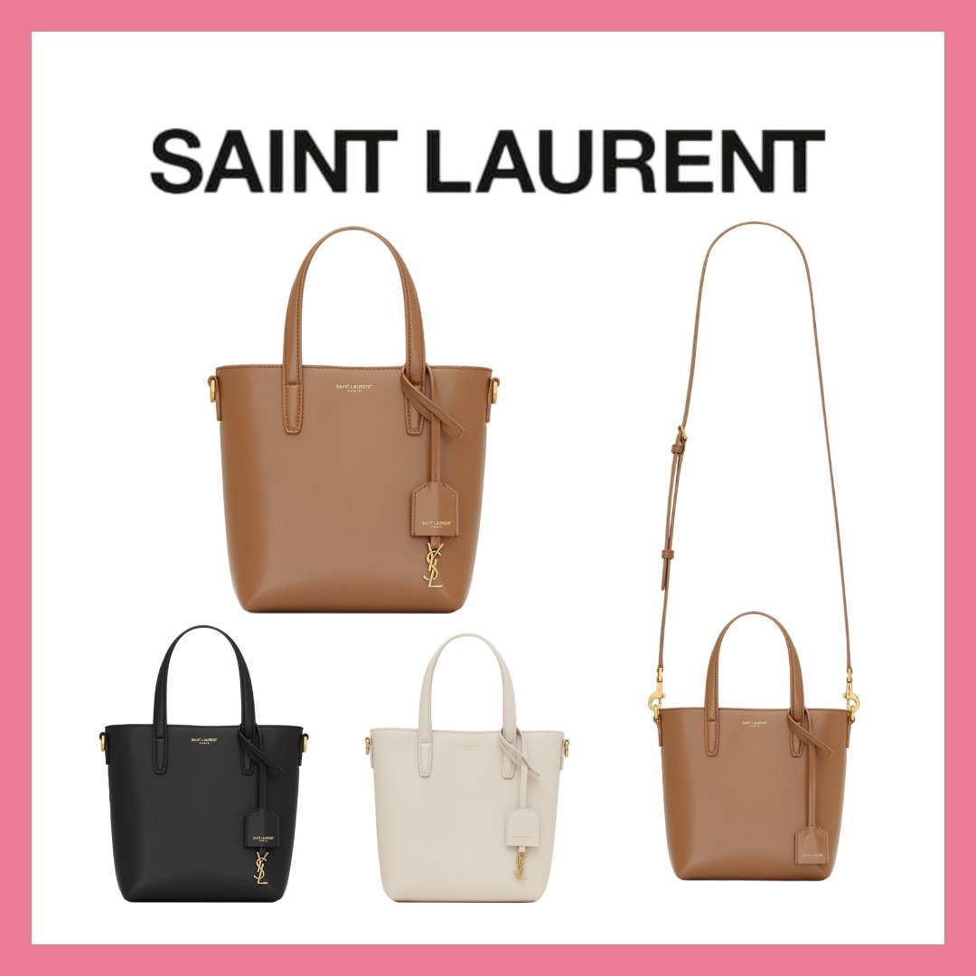 存在感◎♪LAURENT ミニ トイ ショッピング ショルダーバッグ