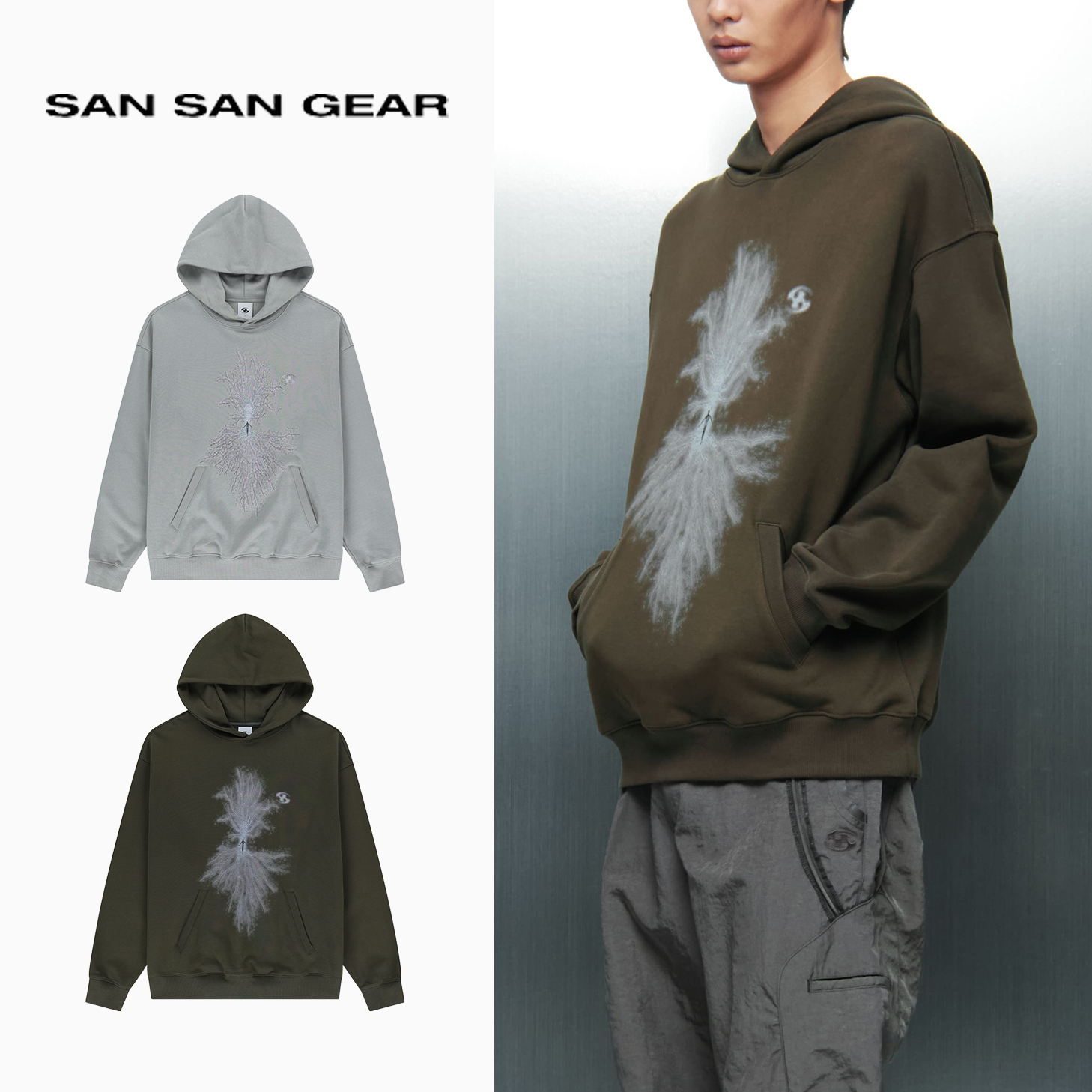 パーカー・フーディ SAN SAN GEAR : 24FW / BAUMION HOODIE (2COLORS)