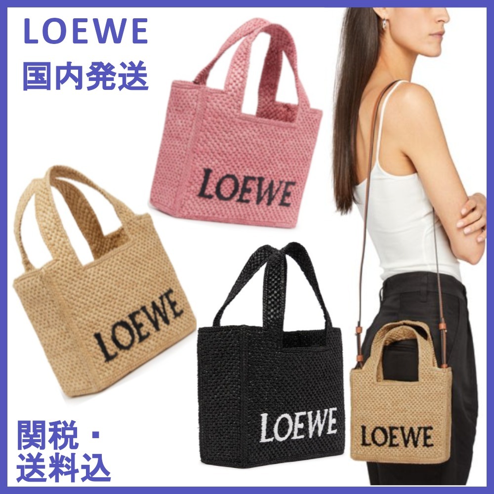 【LOEWE】 フォント トートバッグ ミニ♪