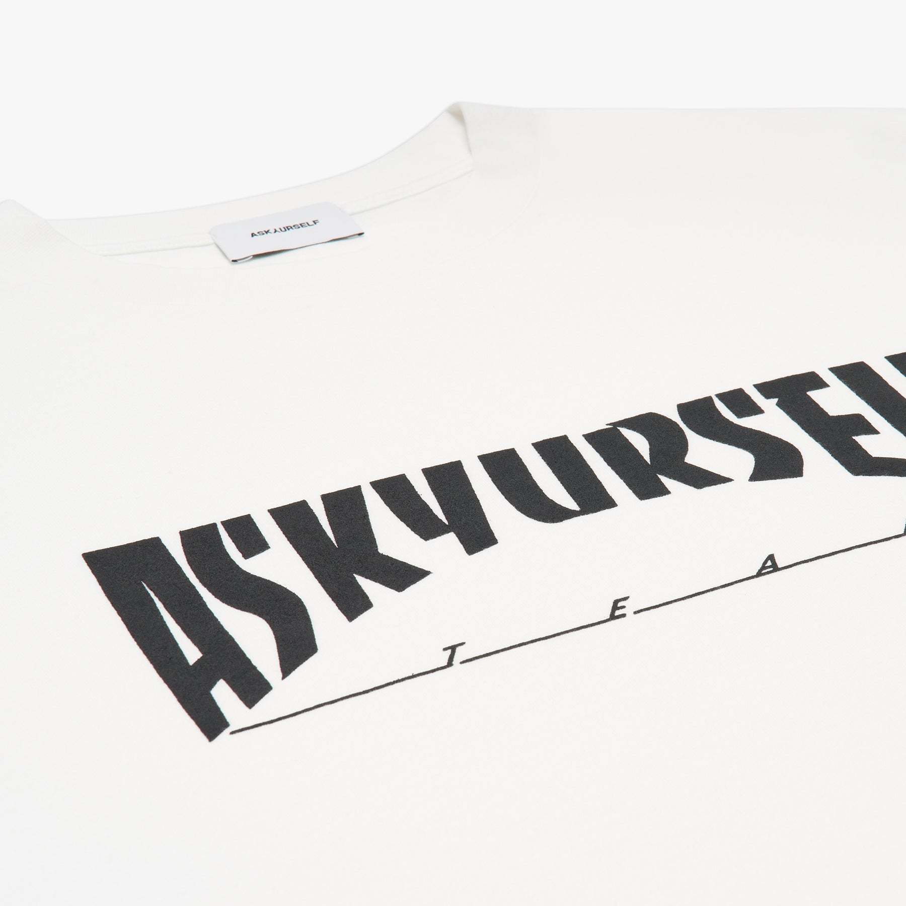 【ASKYURSELF】OG SKATE Tシャツ スケート 関税送料込 ☆ASKYURSELF☆OG スケート Tシャツ ホワイト/ブラック 送関込